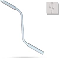 Toldo Manivela 80 cm – 160 cm- color blanco- gancho de carnicero